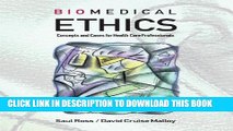 [PDF] Biomedical Ethics: Concepts and Cases for Health Care Professionals Popular Collection
