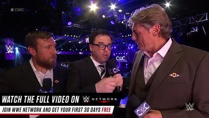 William Regal on the CWC's impact- Cruiserweight Classic Live Finale on WWE Network
