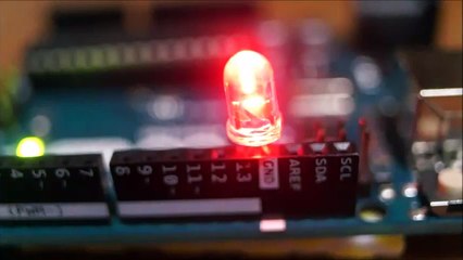 Clignotement diode blockly arduino