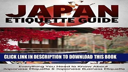 [PDF] Japan Etiquette Guide: Everything You Need to Know About Japanesse Etiquette   Japanese