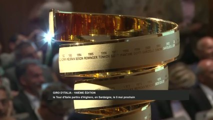 Cyclisme - Giro : La 100e édition partira de Sardaigne