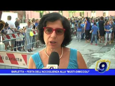 Barletta | Festa dell'accoglienza alla Musti Dimiccoli