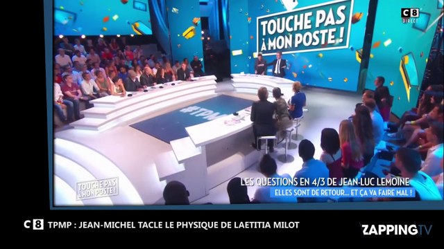 TPMP : Jean-Michel Maire tacle le physique de Laëtitia Milot, elle réplique (Vidéo)