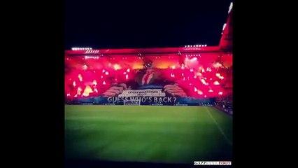 Le magnifique tifo des supporters du Legia Varsovie contre Dortmund !