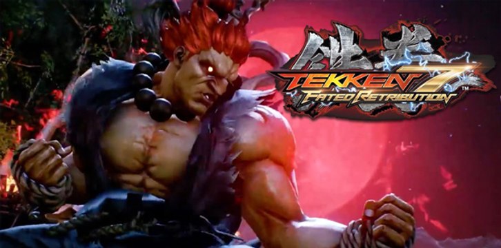 Tekken 7 gameplay con AKUMA