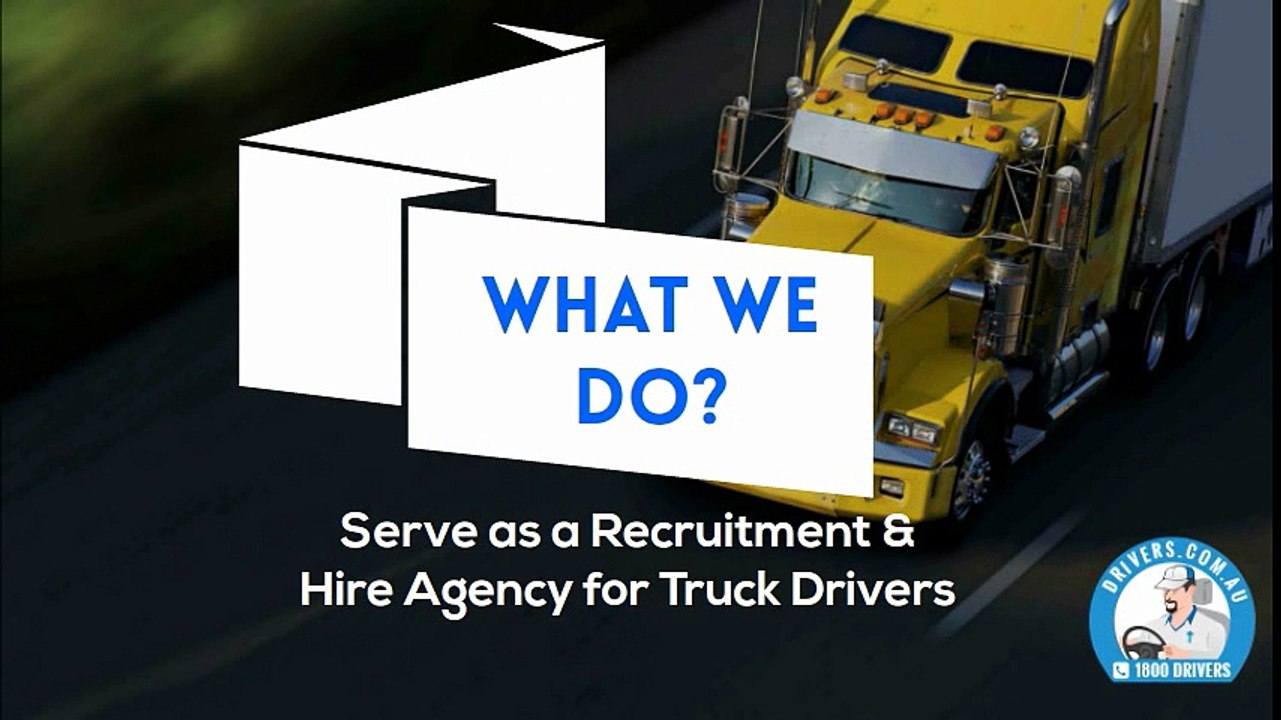 Introduction to 1800DRIVERS - Drivers.com.au