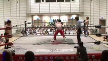 07.09.2016 Kohei Fujimura & Kotaro Suzuki vs. Minoru Tanaka & Yusuke Kodama (W-1)