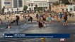 Aïd el-Kébir : des palestiniens goûtent aux plaisirs de la plage en Israël