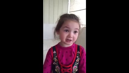 This Little Girl Thinks Animals "Don't like being cooked in Oven"