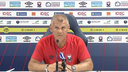 La conférence de presse avant SMCaen - Paris SG