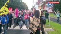 Lannion. 140 manifestants contre la loi Travail