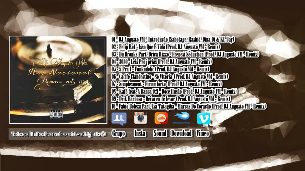 10 - Fabio Beleza Part. Isa Tatagiba - Marcas Do Coração (Prod. DJ Augusto VM - Remix) [89.03 bpm]