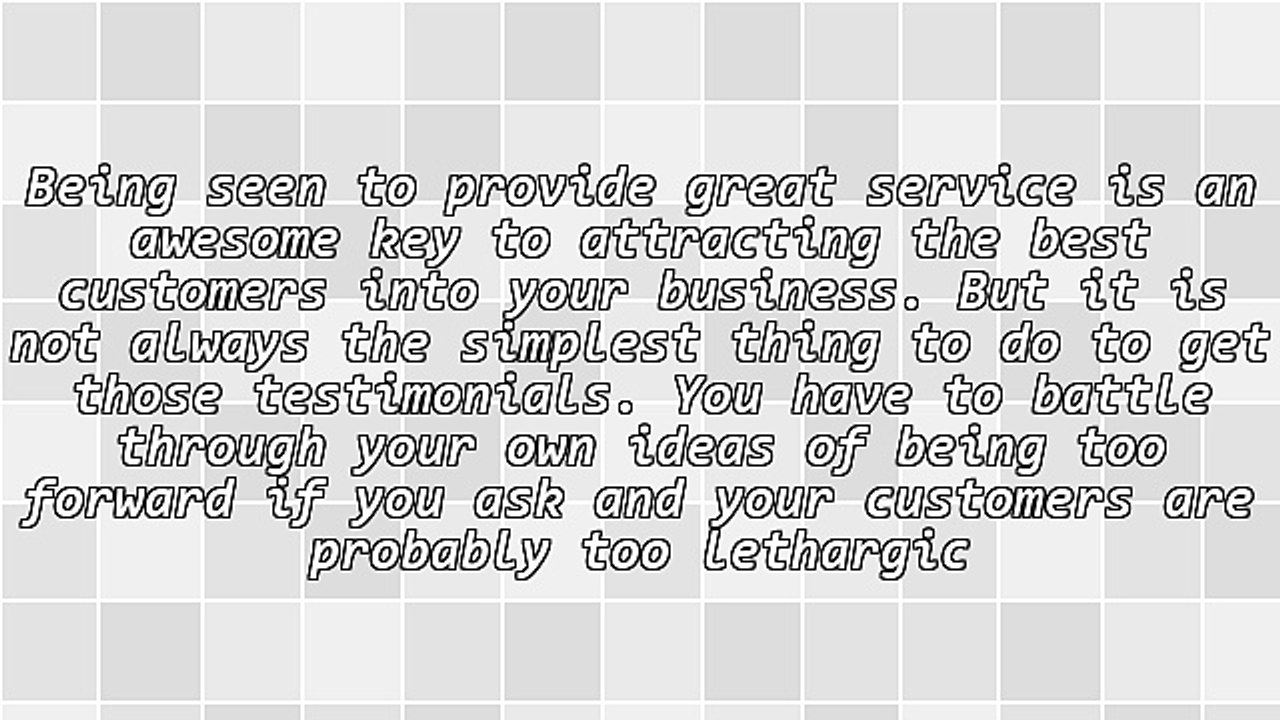 How Do I Get Customer Testimonials?