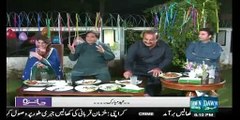 Anchor To Hanif Abbasi Imran Khan Ki Tareef Karein - Watch Hanif Abbasi's Reply