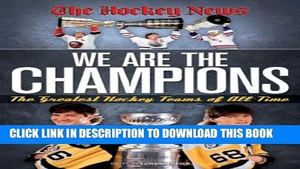 [PDF] We are the Champions: The Greatest Hockey Teams of All Time Popular Online