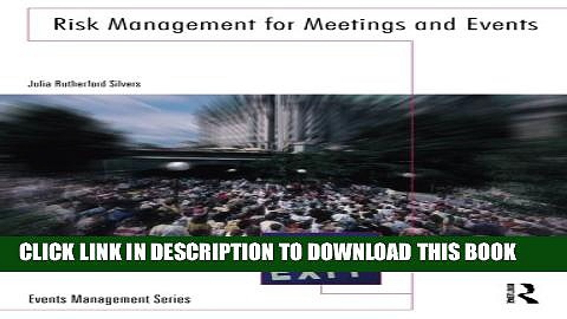 ⁣[PDF] Risk Management for Meetings and Events (Events Management) Full Colection