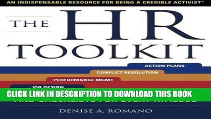 [PDF] The HR Toolkit: An Indispensable Resource for Being a Credible Activist Popular Colection