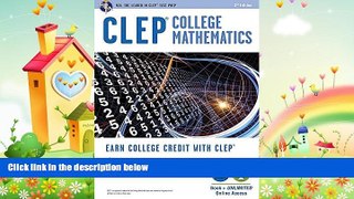 different   CLEPÂ® College Mathematics Book + Online (CLEP Test Preparation)