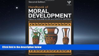 Choose Book Handbook of Moral Development