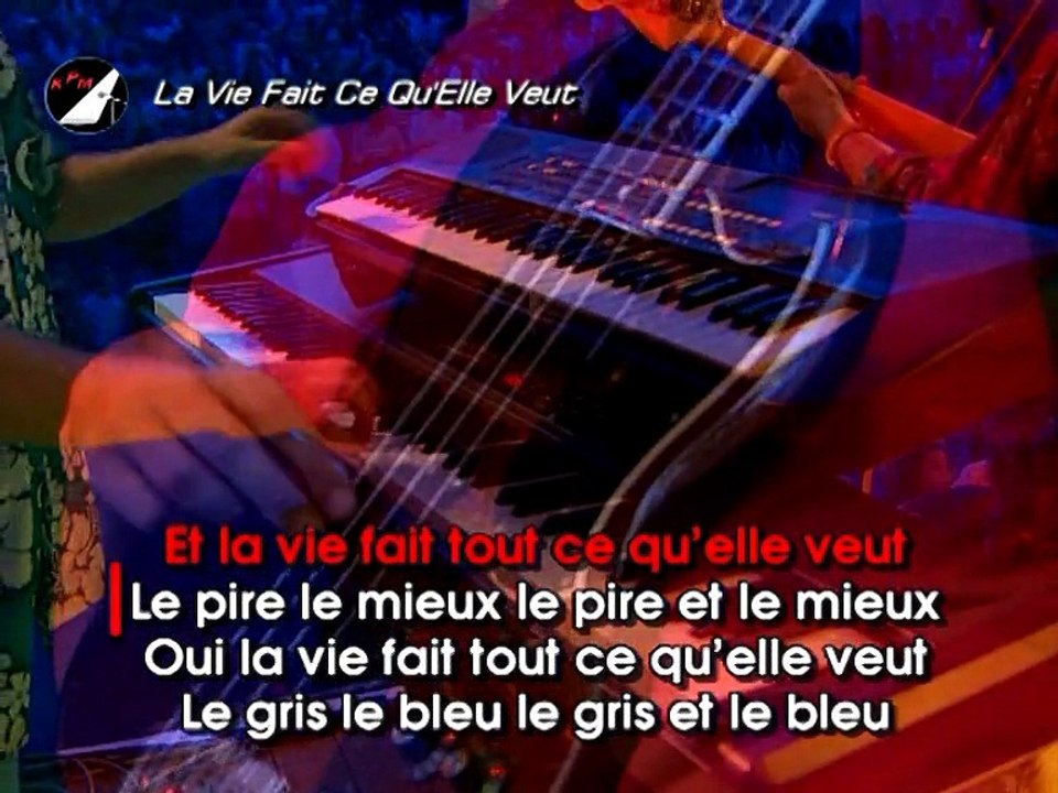 La Vie Fait Ce Qu'Elle Veut Karaoké - Julie Zenatti*