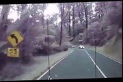 Close Brush With Death Captured On Dashcam!