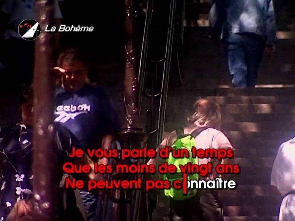 La Bohème Karaoké - Charles Aznavour*