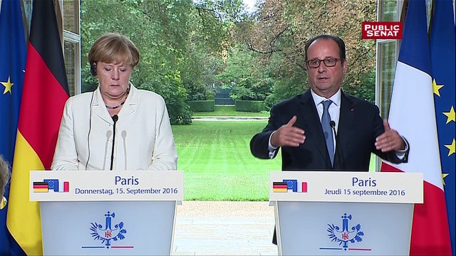 Hollande : « Il faut établir un plan de Bratislava »