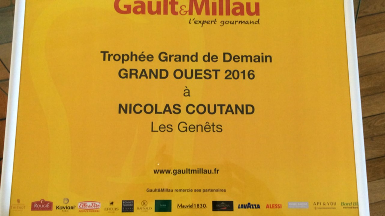 Le Gault et Millau distingue Les Genêts