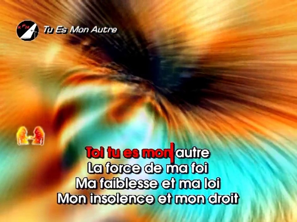 Tu Es Mon Autre Karaoké - Lara Fabian & Maurane*