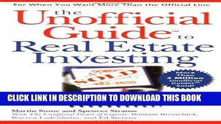 [Read PDF] The Unofficial Guide to Real Estate Investing Ebook Online