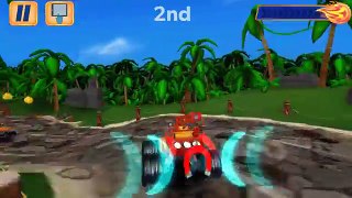 BLAZE AND THE MONSTER MACHINES ✔ DRAGON ISLAND - TRACKS 7-10 - Games For Kids -