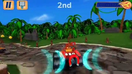 BLAZE AND THE MONSTER MACHINES ✔ DRAGON ISLAND - TRACKS 7-10 - Games For Kids -
