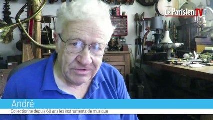 Découvrez la collection d'instruments de musiques rares d'André