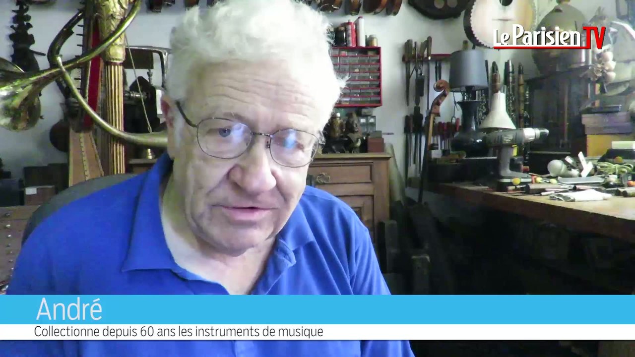 Découvrez la collection d'instruments de musiques rares d'André