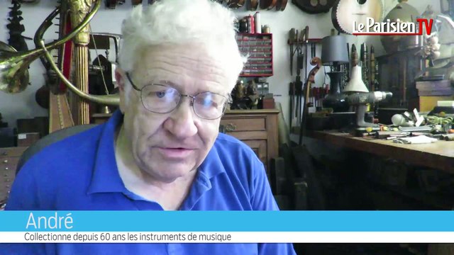 Découvrez la collection d'instruments de musiques rares d'André