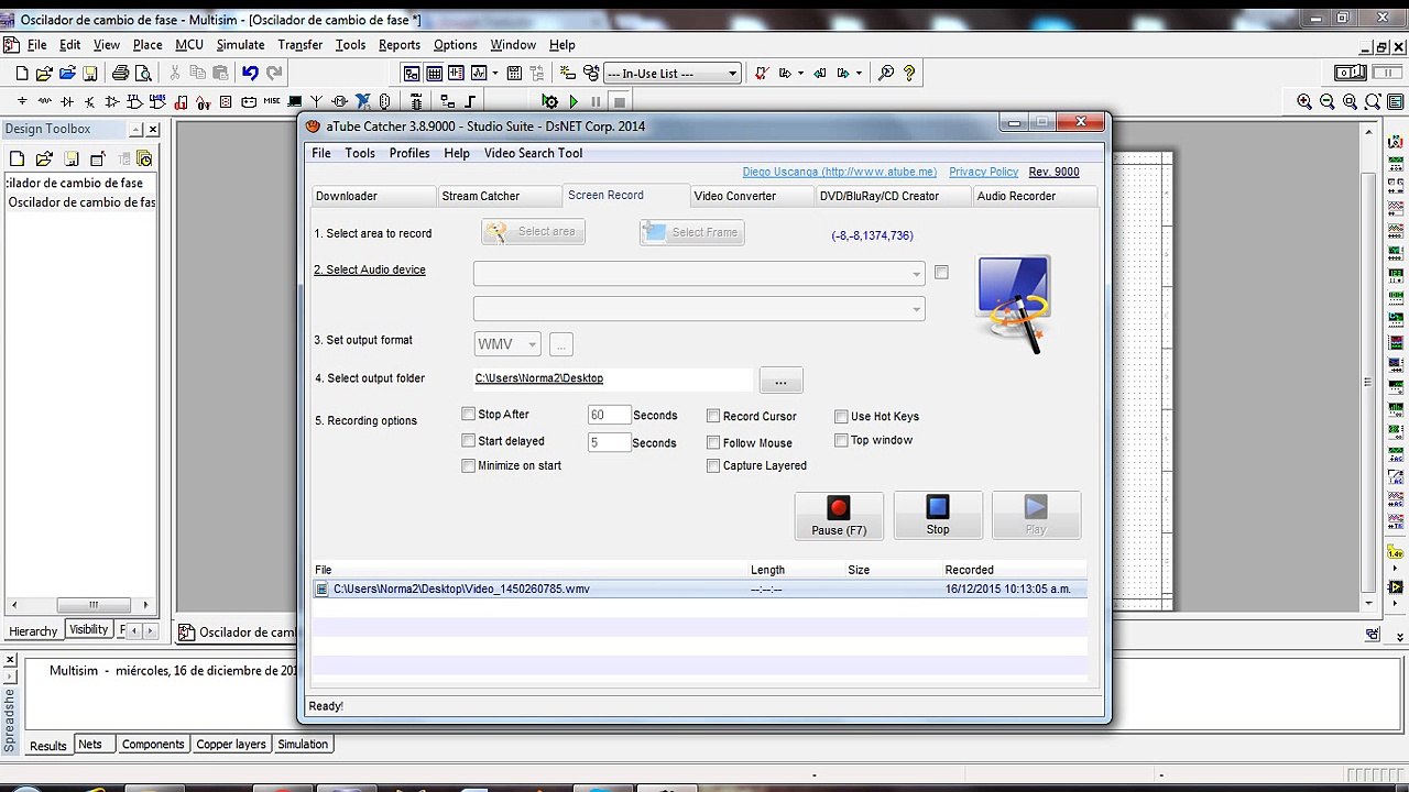 Phase-Shift Oscillator (Homework)