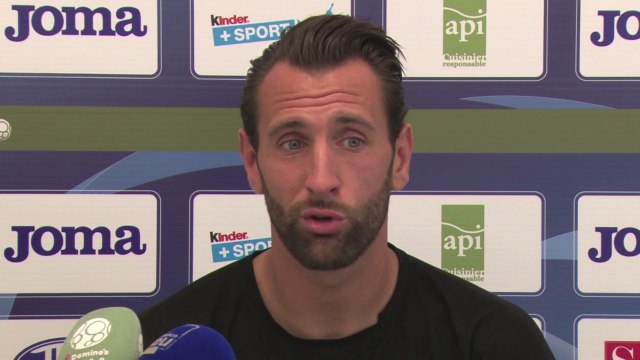 avant Bourg en Bresse - HAC, interview de Ghislain Gimbert