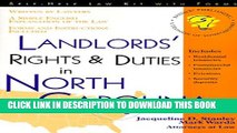 [Read PDF] Landlords  Rights   Duties in North Carolina: With Forms (Self-Help Law Kit With Forms)