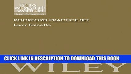 [PDF] Rockford Practice Set to accompany Intermediate Accounting, 15e Full Online