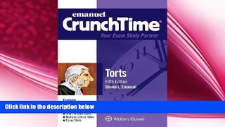 there is  Crunchtime: Torts