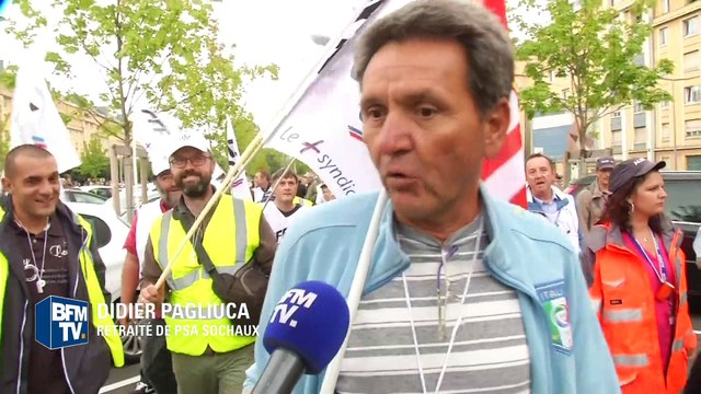 Les salariés sont maltraités : des manifestants mobilisés contre la fermeture d'Alstom à Belfort