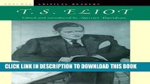 [PDF] T. S. Eliot (Longman Critical Readers) Full Online