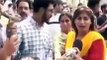 Pakistani funny female news reporter abusing must watch