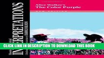 [PDF] Alice Walker s The Color Purple (Bloom s Modern Critical Interpretations) Popular Colection