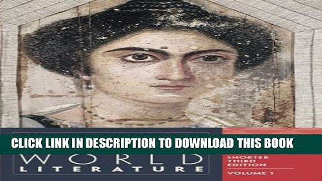 [PDF] The Norton Anthology of World Literature (Shorter Third Edition) (Vol. 1) Full Online
