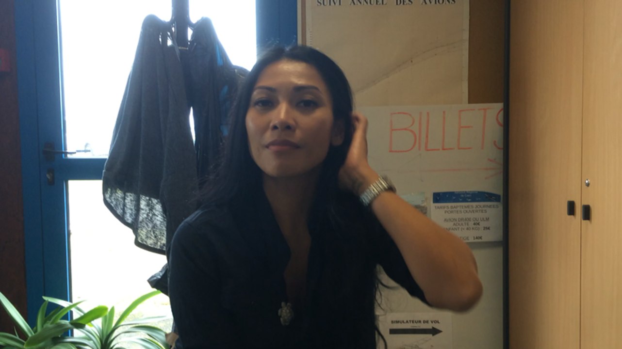 La chanteuse Anggun inaugure la nouvelle antenne des Ailes du sourire