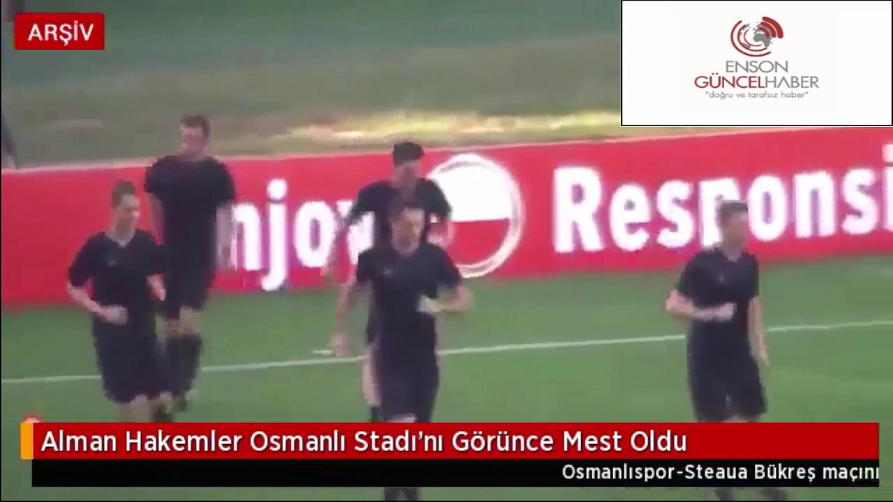 Osmanlıspor'un Stadını Alman Hakemler beğendi