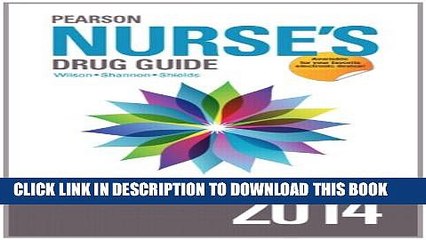 [PDF] Pearson Nurse s Drug Guide 2014 (Pearson Nurse s Drug Guide (Nurse Edition)) Popular Online