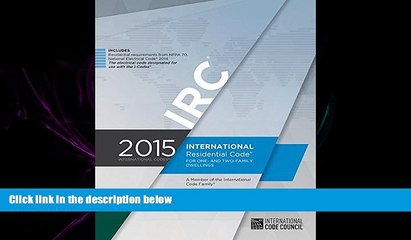 complete  2015 International Residential Code for One- and Two-Family Dwellings