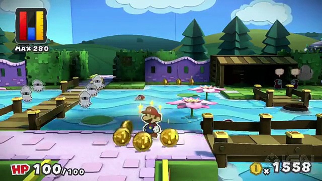 Paper Mario Color Splash Official The Adventure Unfolds Trailer